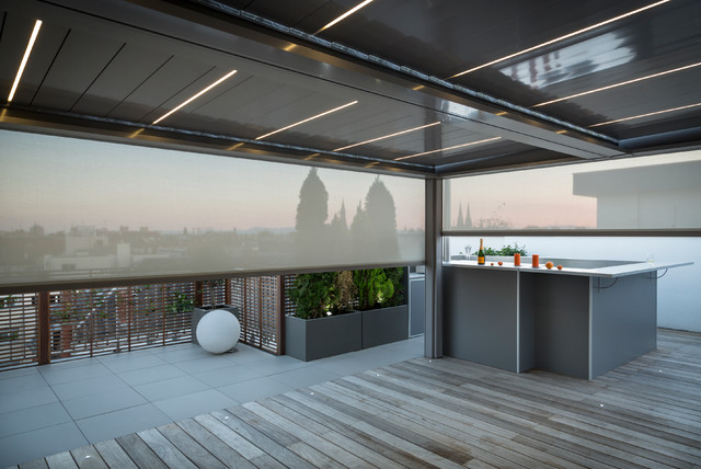 Terrasse de 250m&sup2; &agrave; Strasbourg modern-deck