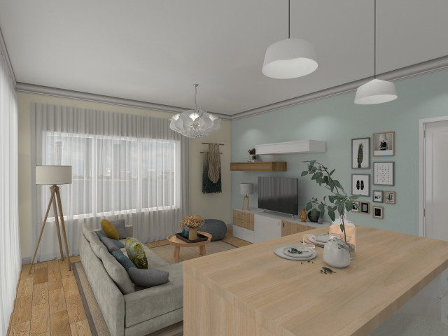 Cuisine / Salon scandinavian-living-room