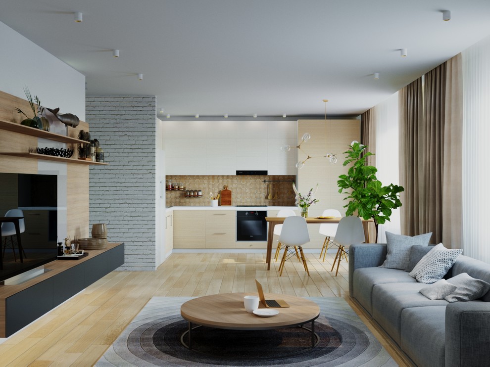 Дизайн интерьера квартиры для молодой семьи ( Чита, Северный)