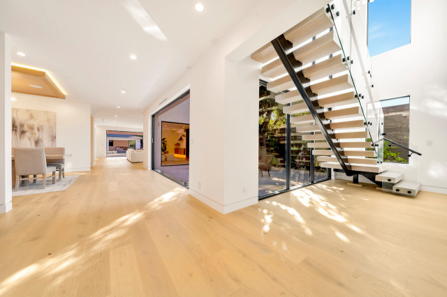 Custom New Construction contemporary-entry