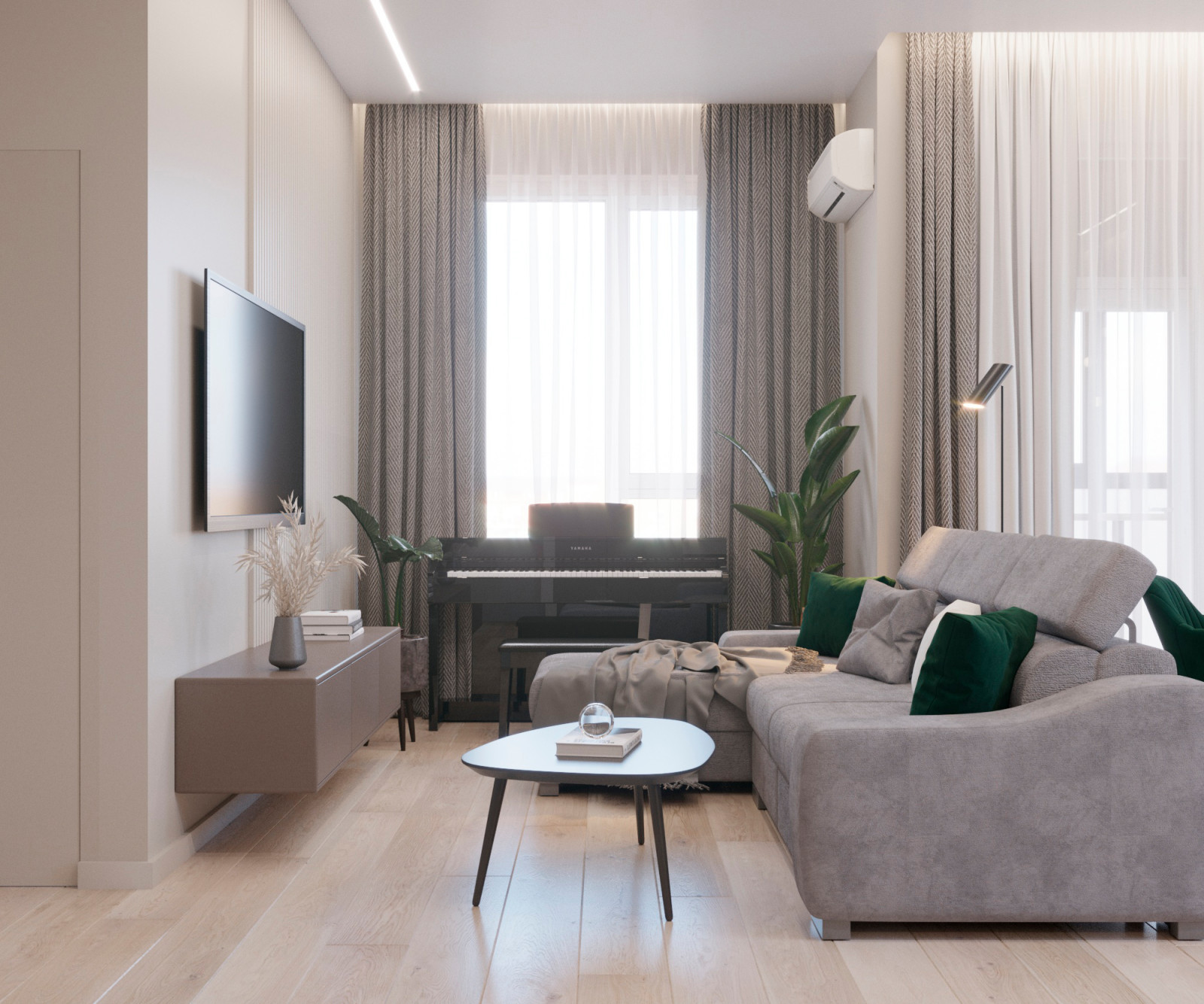 Интерьер квартиры в жк На Трудовой