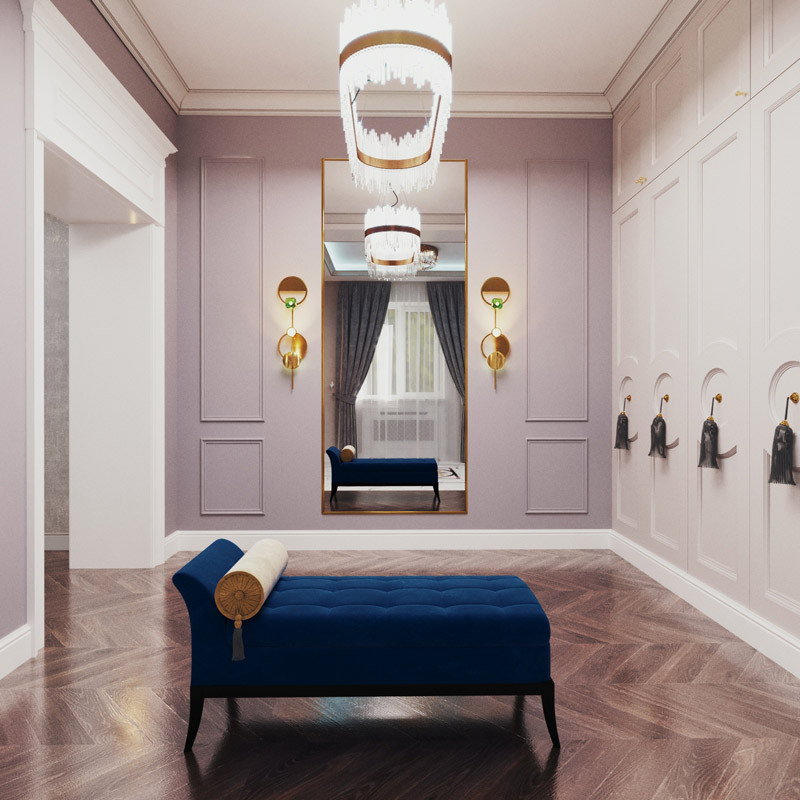 Дизайн-проект интерьеров  дома в поселке «Горный»,проектируемая площадь:188.6 м2