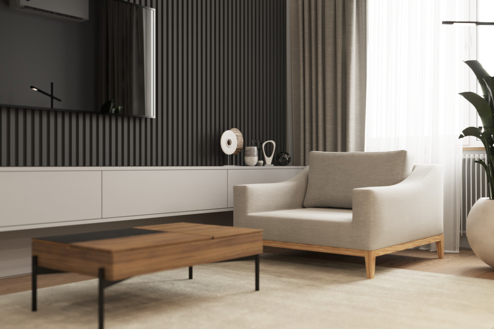 Проект интерьера квартиры "CREAM"