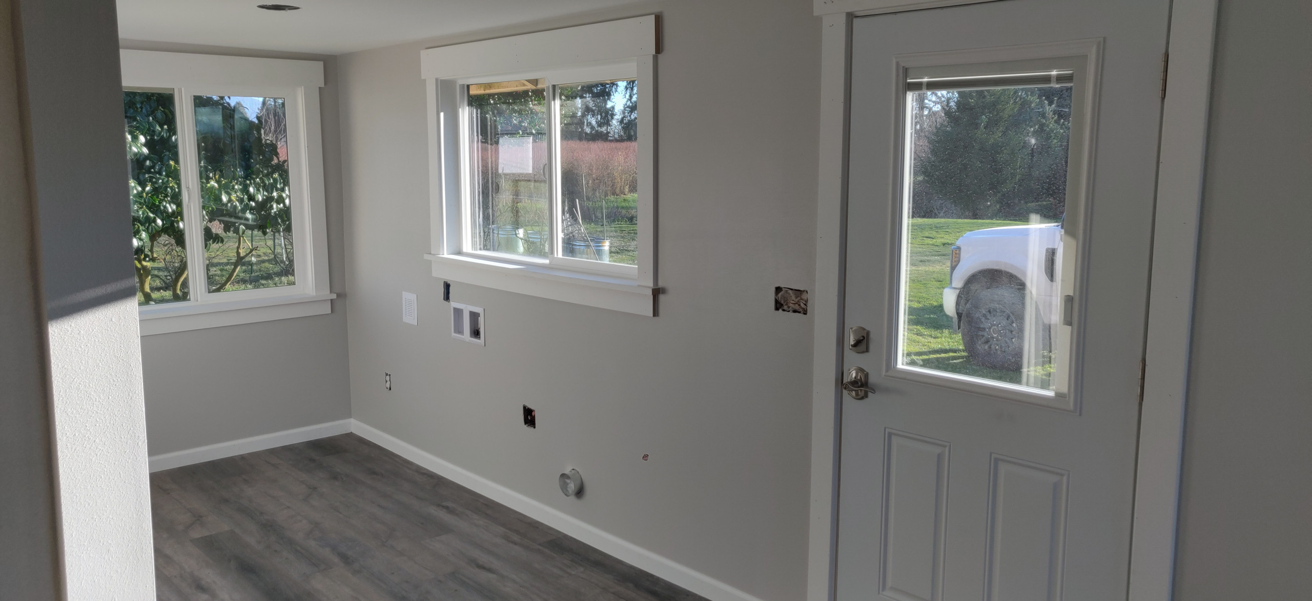 Dining room and family room