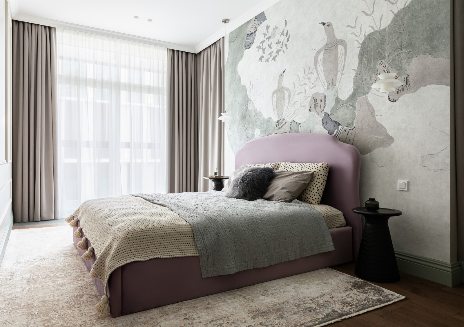 Colorful apartment with children's room