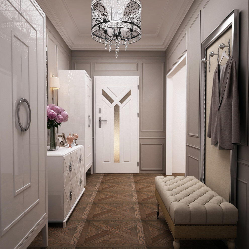 1 комнатная квартира в стиле современный арт деко