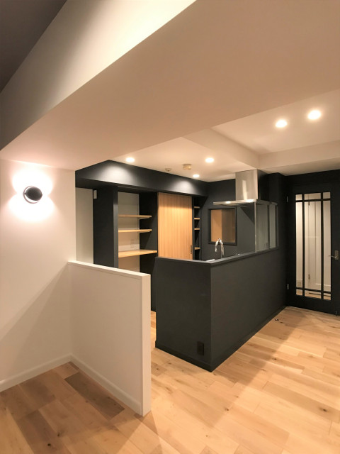Compact One Room moderne-cuisine