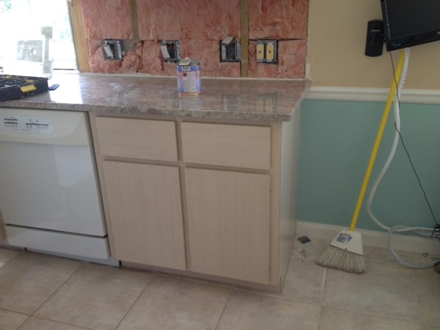 Nancy's Kitchen and Bathroom Reface white contemporary