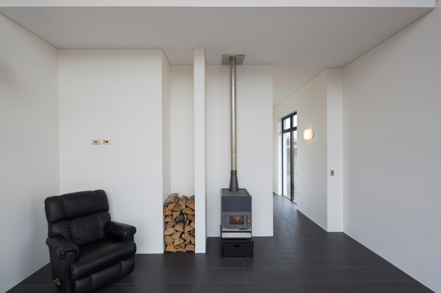 Waipahi Abode trendy-dagligstue