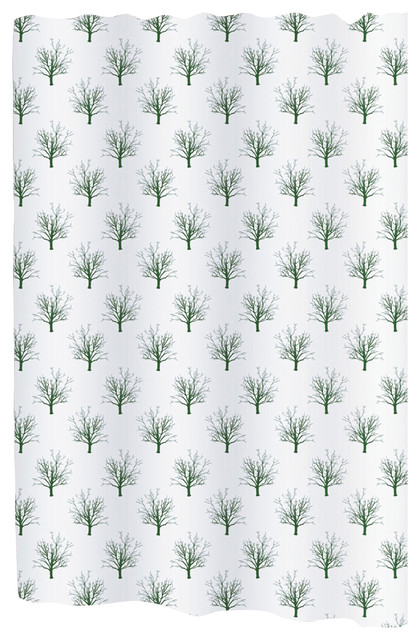 Extra Wide Faith Fabric Shower Curtain Contemporary Shower