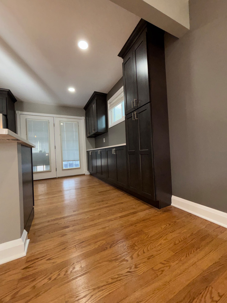 Open concept kitchen