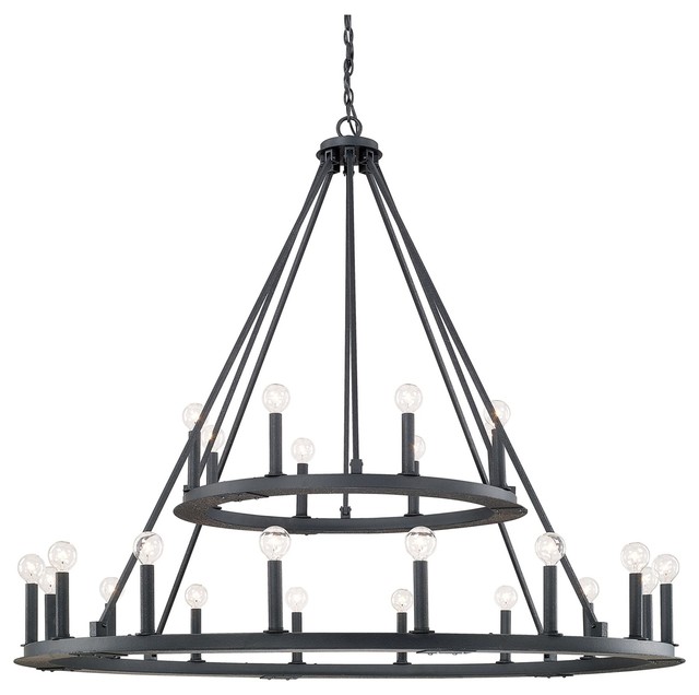 pearson 24 light chandelier