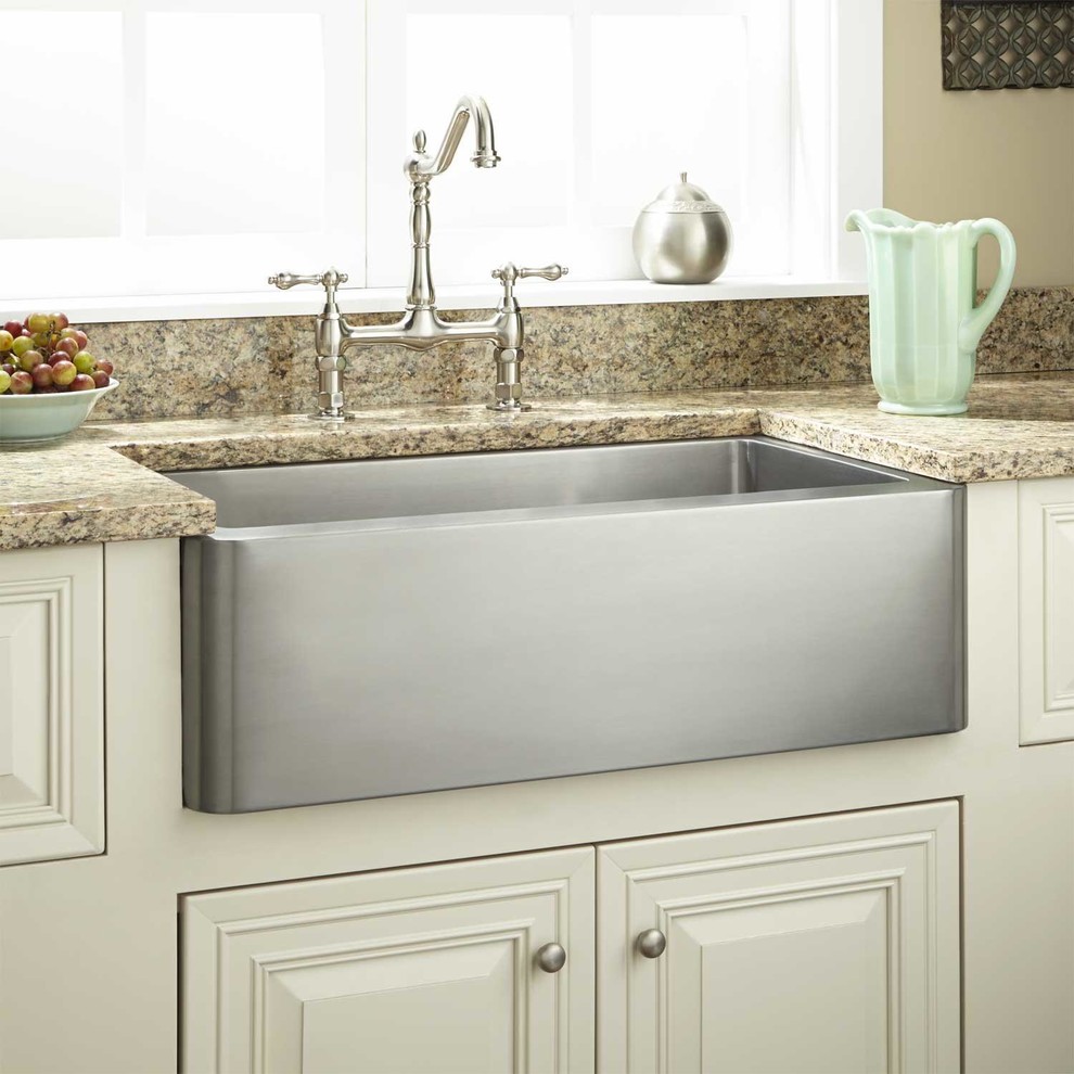 27" Hazelton Stainless Steel Farmhouse Sink