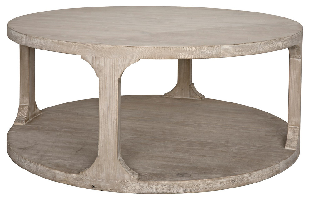 Cfc Furniture Reclaimed Lumber Gismo Round Coffee Table Small