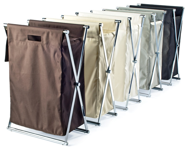 Gorgeous Laundry Hampers & Stool Baskets - Contemporary - Bathroom ...