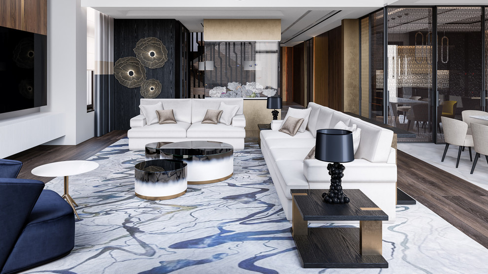 Интерьер загородного дома в ЖК "Южные Горки"