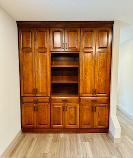 Built-in Pantries to Match Existing Cabinetry