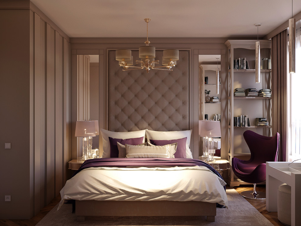 ЖК Сердце Столицы. Спальня №1.