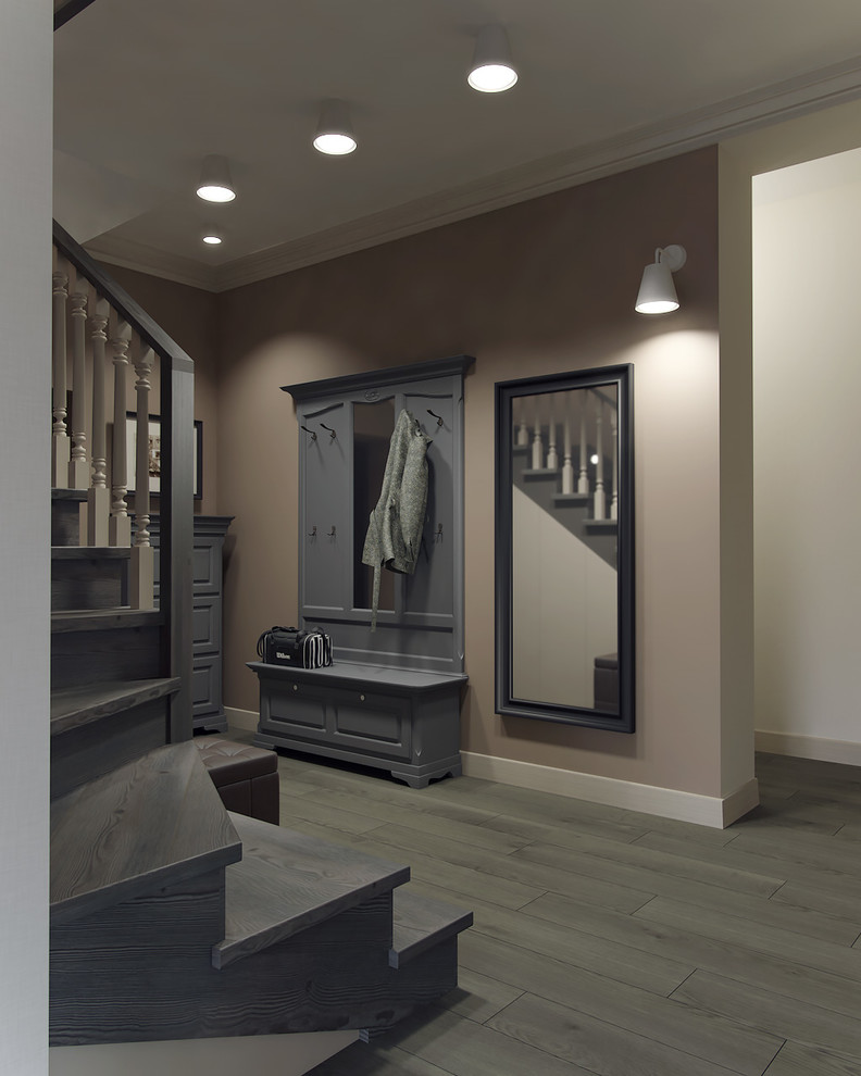 Интерьер частного дома в Московской области.