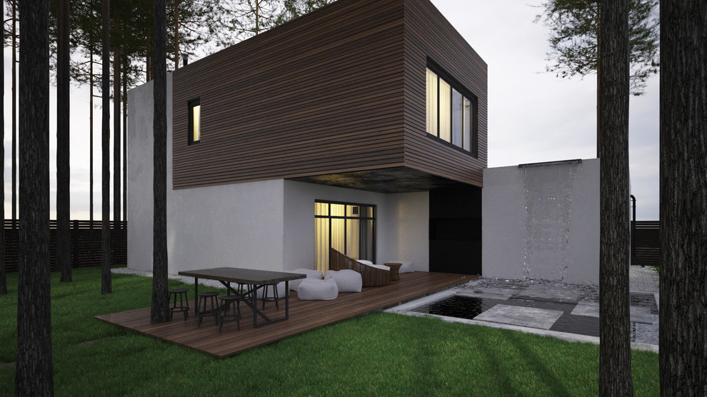 Дом в сосновом лесу / House in the forest