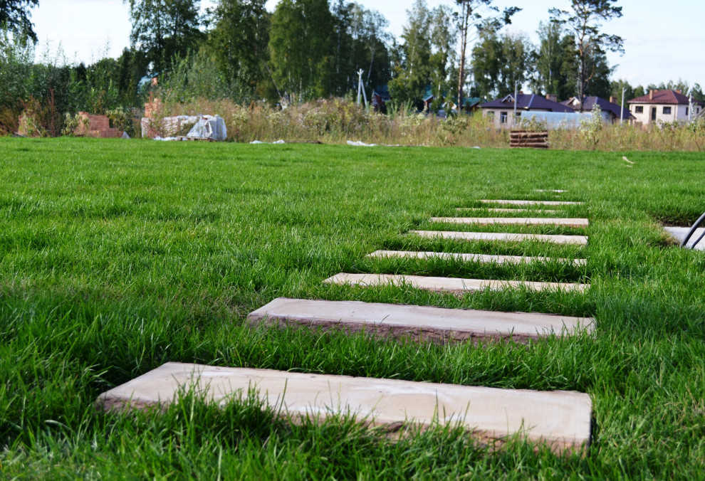 Современный сад в Академгородке