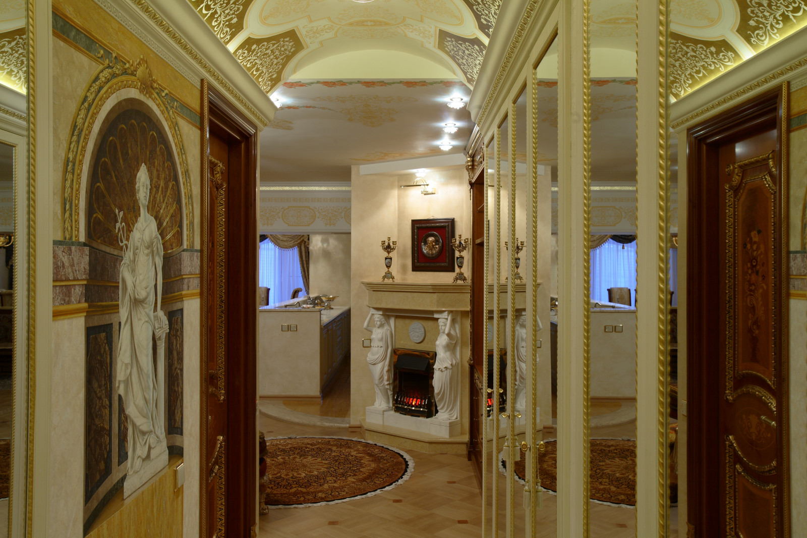 Квартира в стиле Версаче 200м2