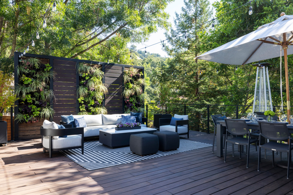 A Designers Home - Midcentury - Deck - San Francisco - by Thomas ...