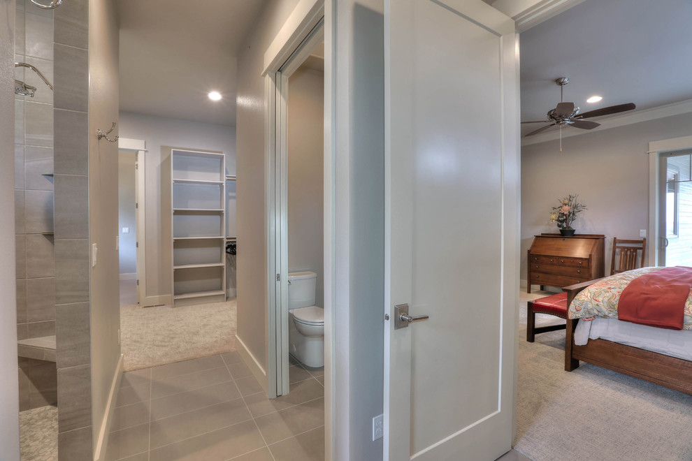 Inspiration for a transitional bathroom remodel in Seattle