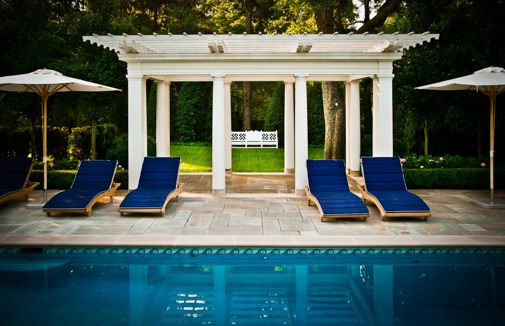 Photo of a traditional rectangular pool in Nashville.