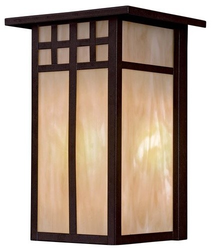 The Great Outdoors GO 8602-PL 1 Light 11.63" Height Outdoor Wall Sconce from th