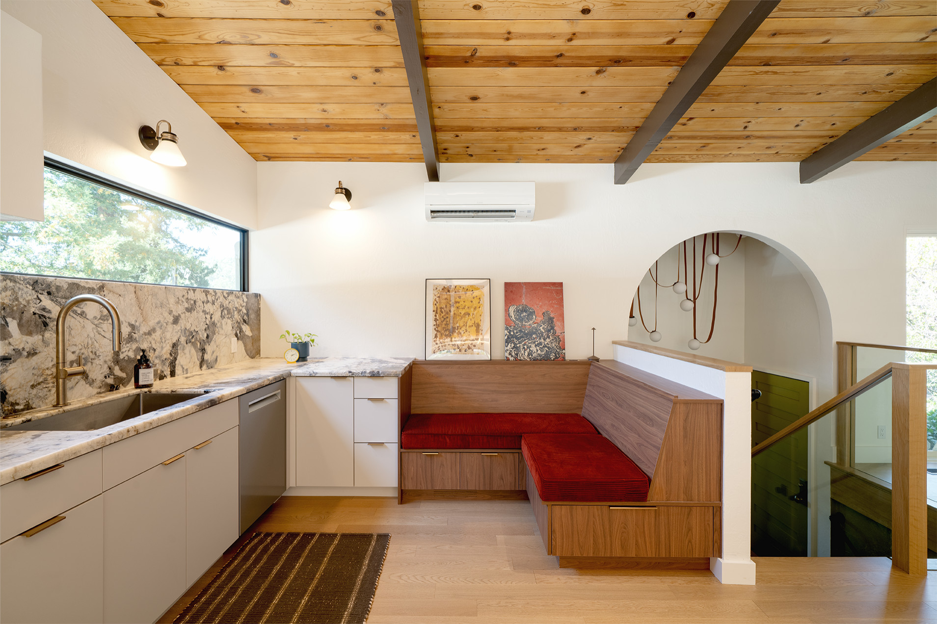 Warm Mid-Century Modern Home Remodel