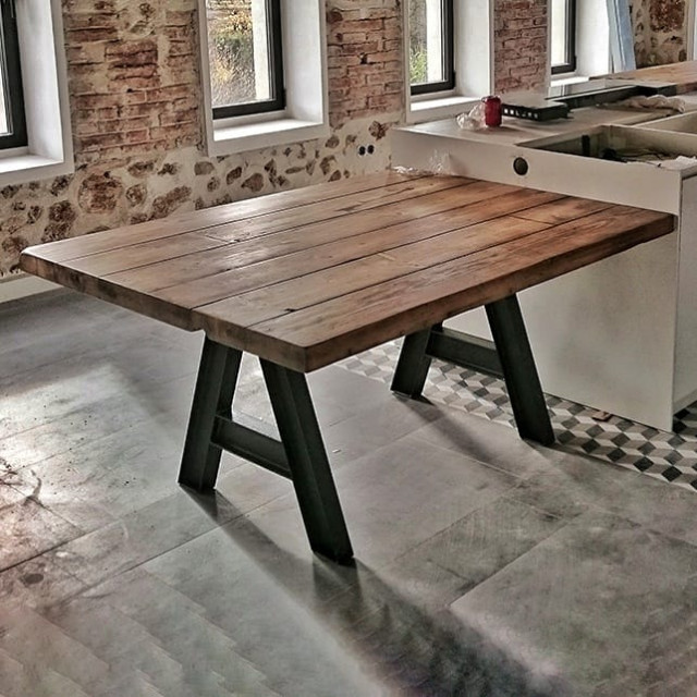 Mesa A Hierro industrial-esszimmer