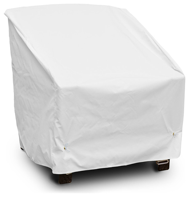 Deep Seating Chair Cover White