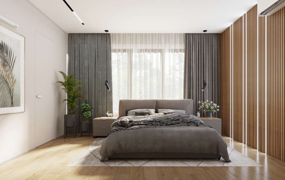 Загородный дом в стиле минимализм