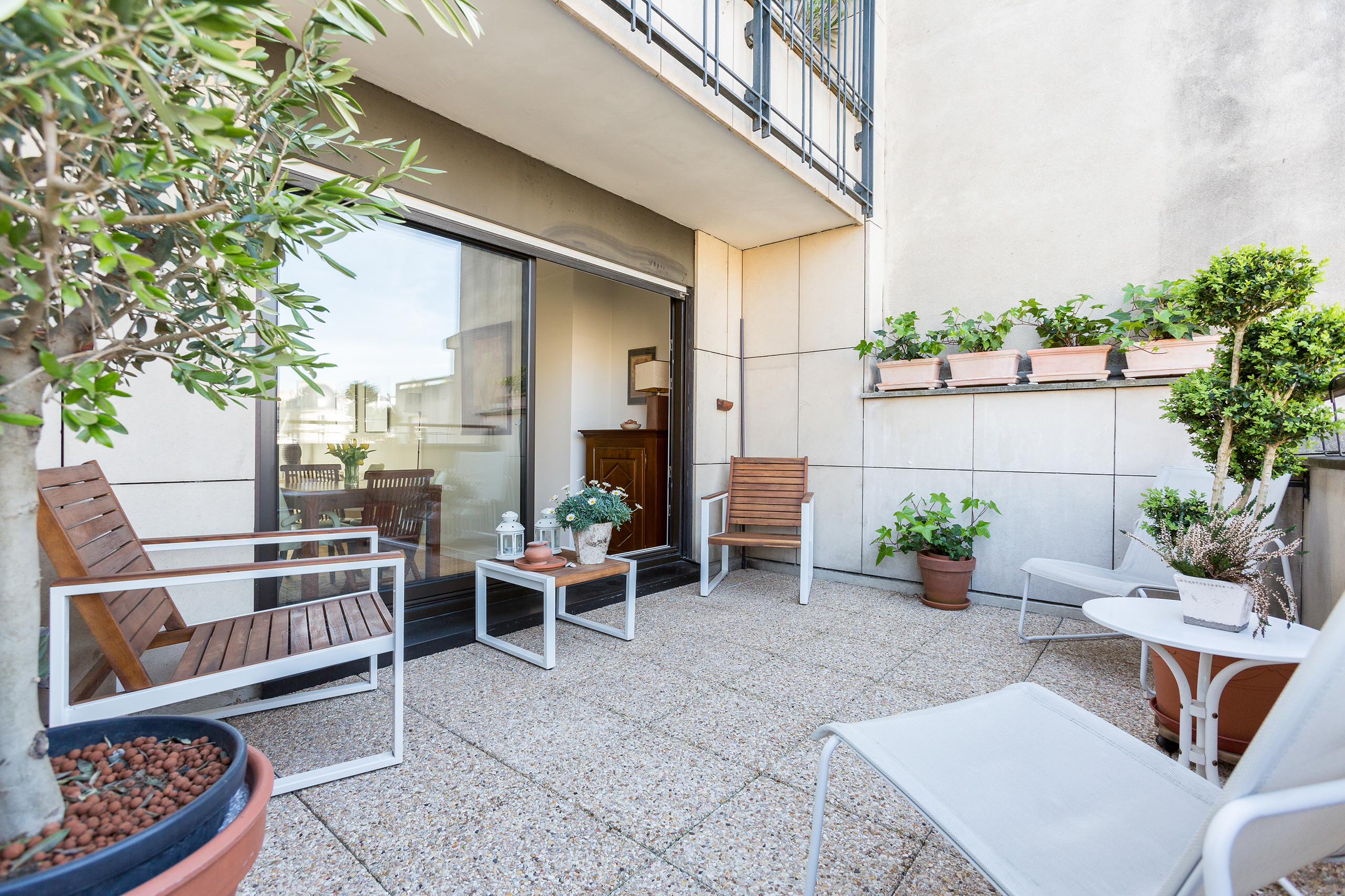 Transformation d'un appartement familiale 75m² avec terrasse