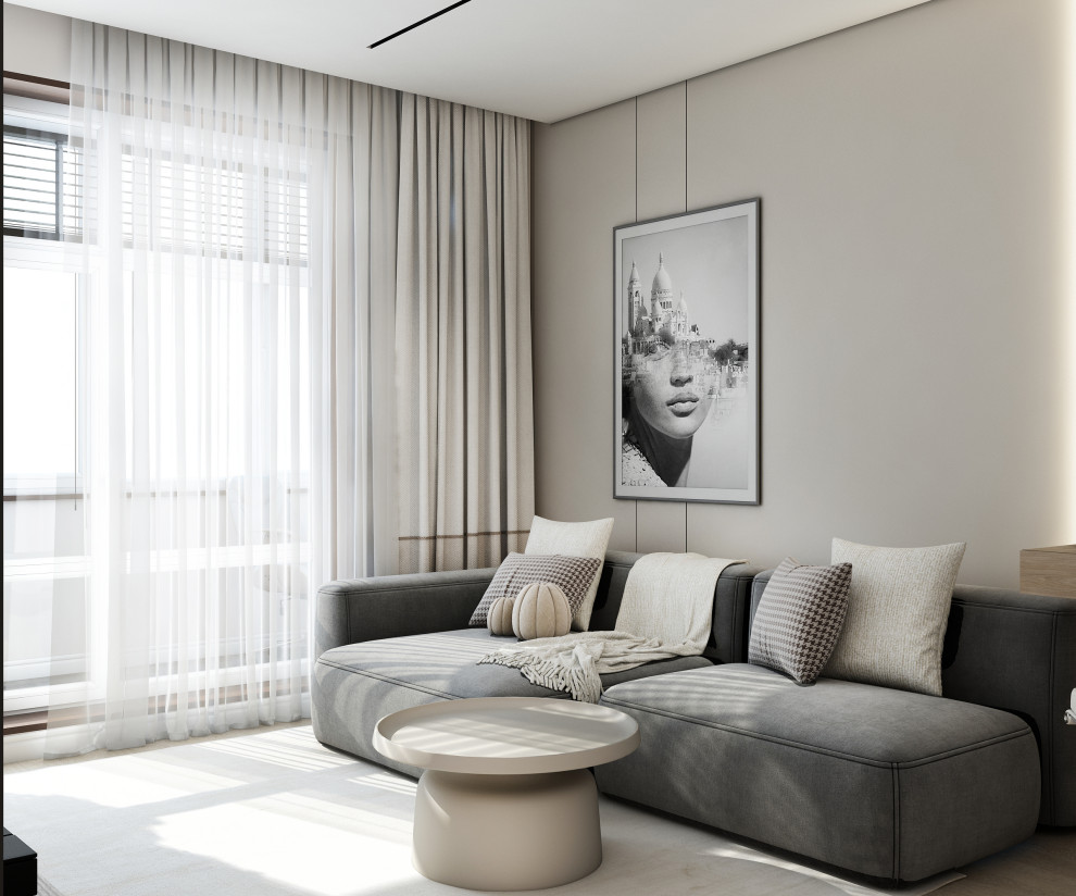 Гостиная в ЖК Комфорт Парк