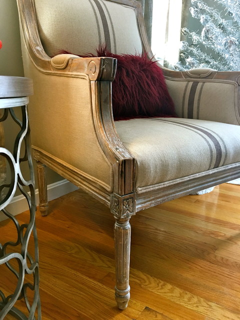 Rustic Elegance nyklassisk-vardagsrum