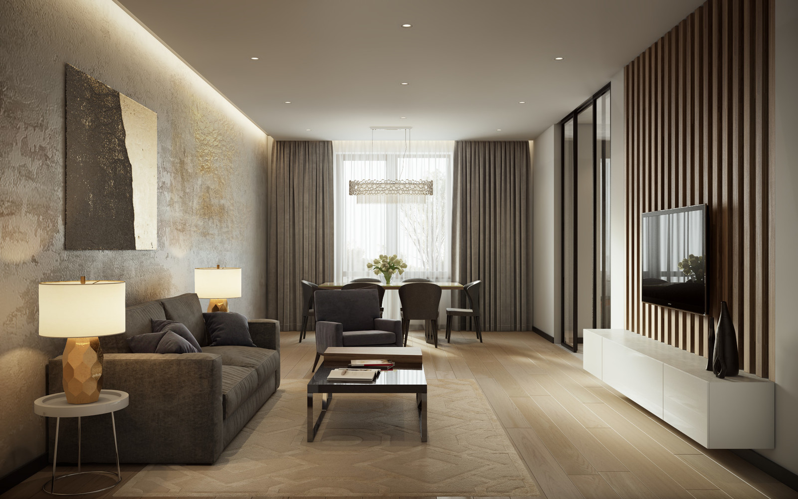 Просторная двухкомнатная квартира на Крестовском острове