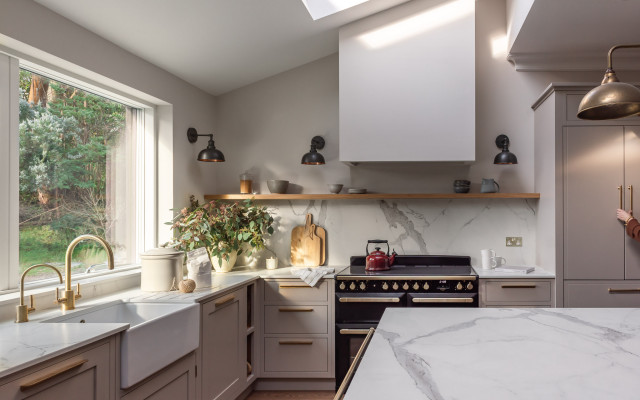 Oxshott Kitchen skandinavisk-koekken