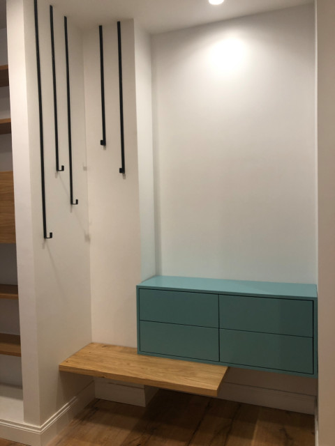 160 mq completamente ristrutturati contemporary-entrance