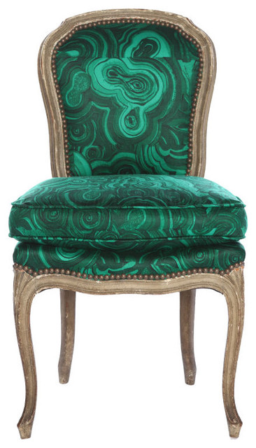 Tony Duquette Belvedere 'Malachite' Chair