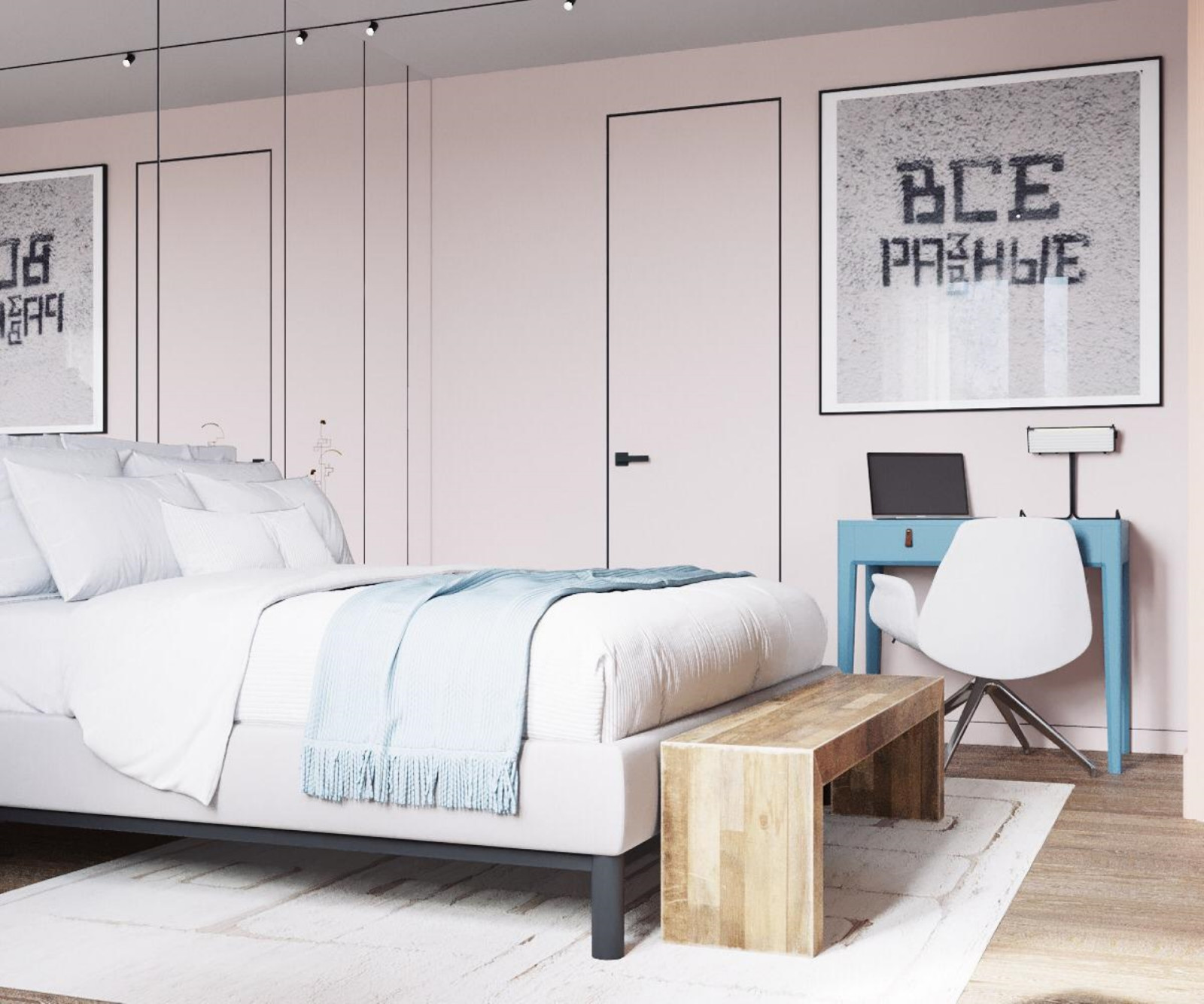 Проект интерьера квартиры "Equality"