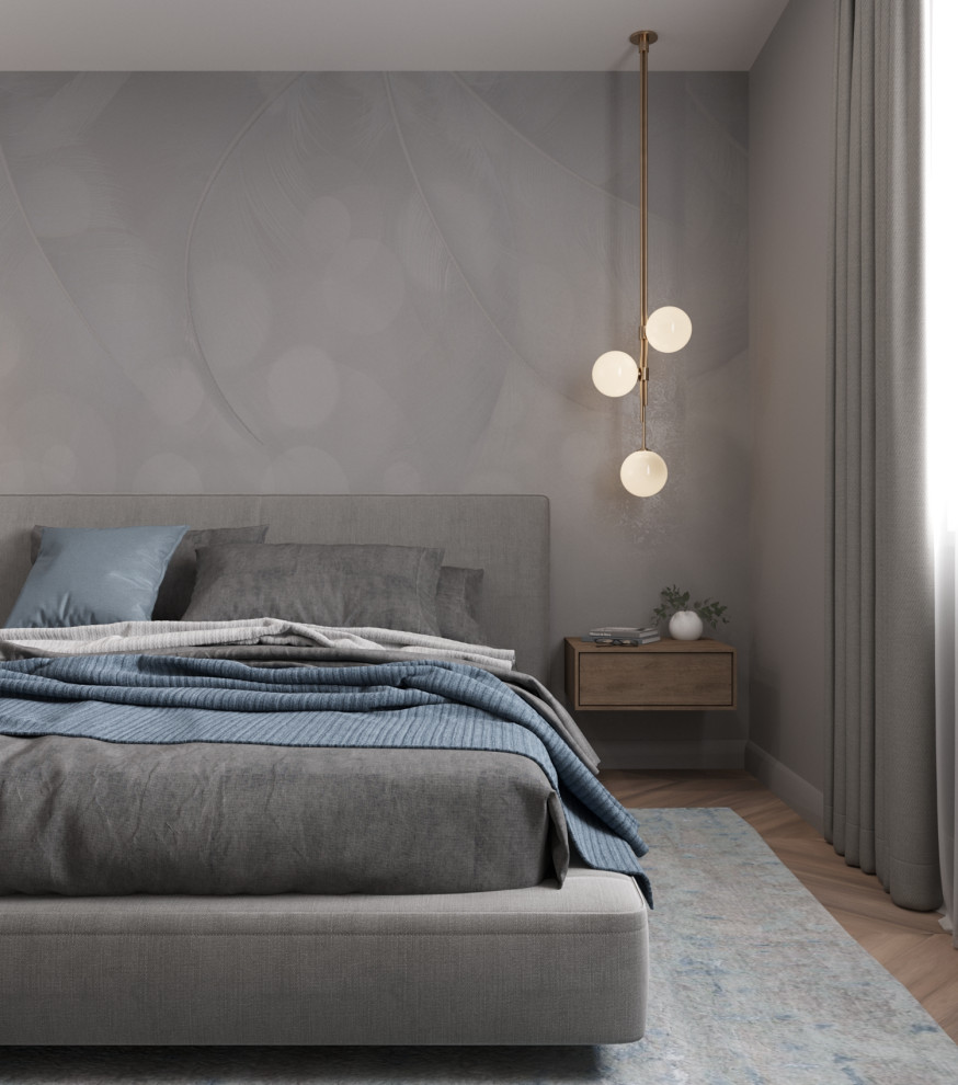 Проект спальни 16 м.кв.