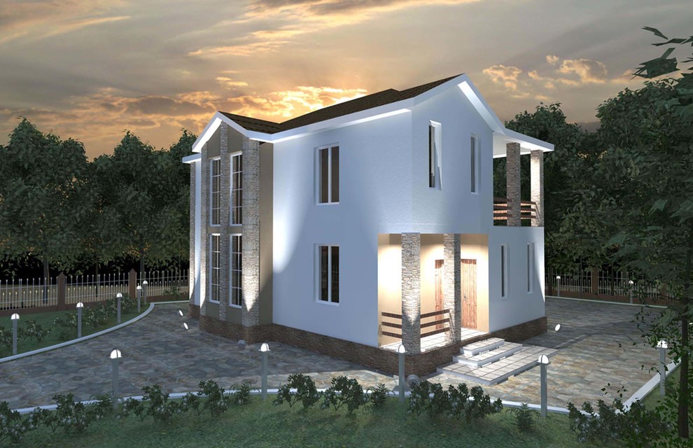 Вазуализации коттеджей и домов