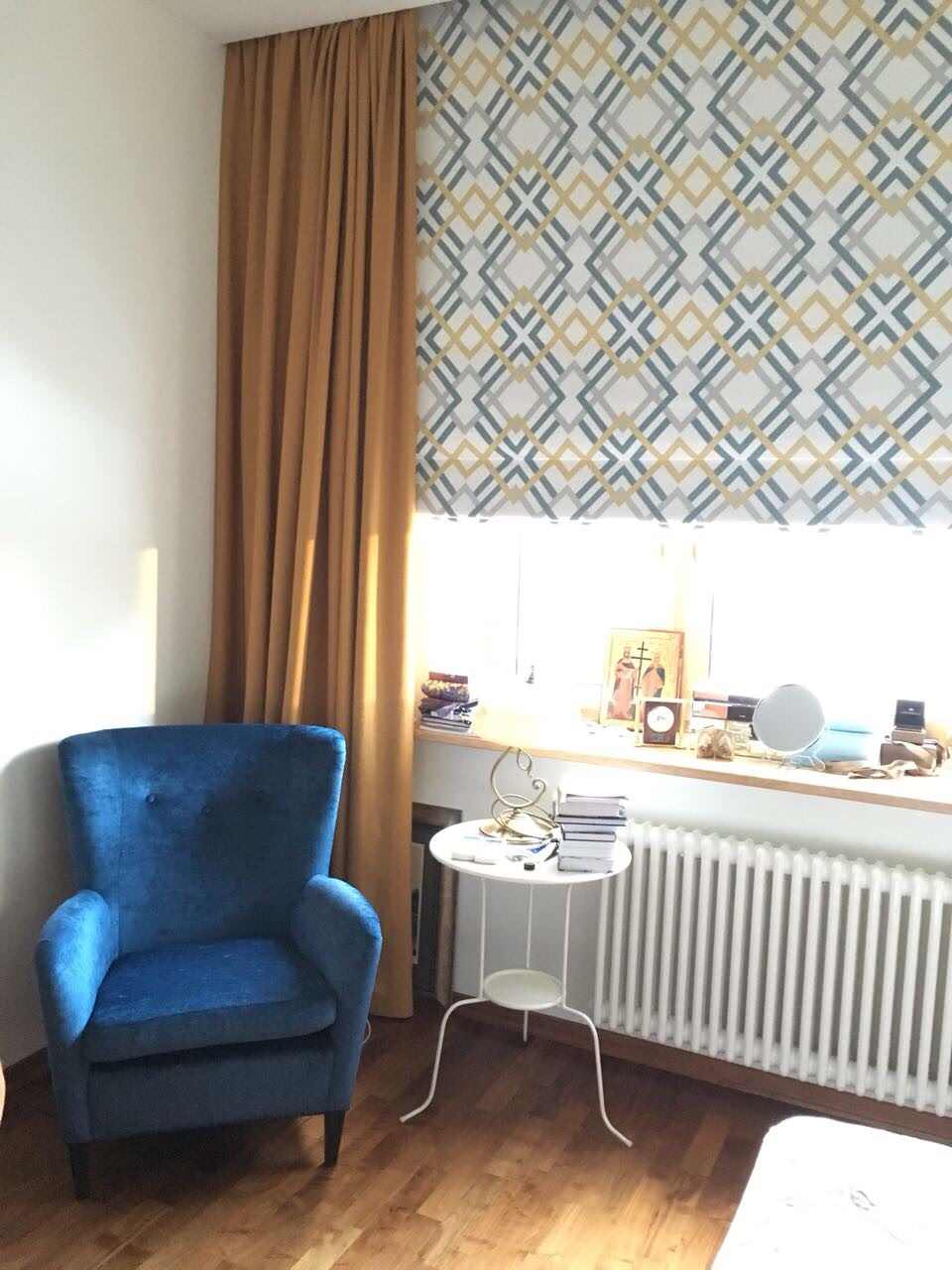 Шторы для спальни в центре Москвы