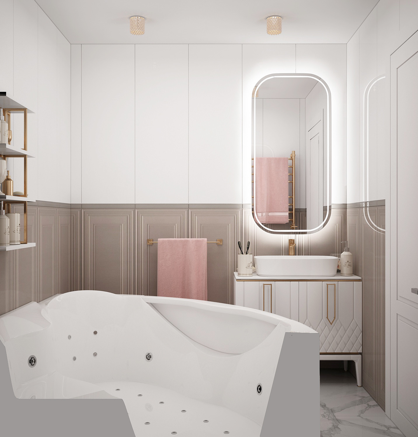 Квартира в стиле Неоклассика