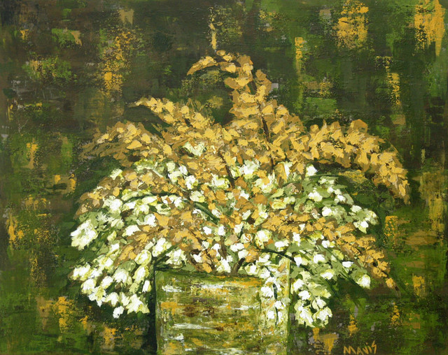 "Campanitas" Flowers 30 x 24 Original Painting