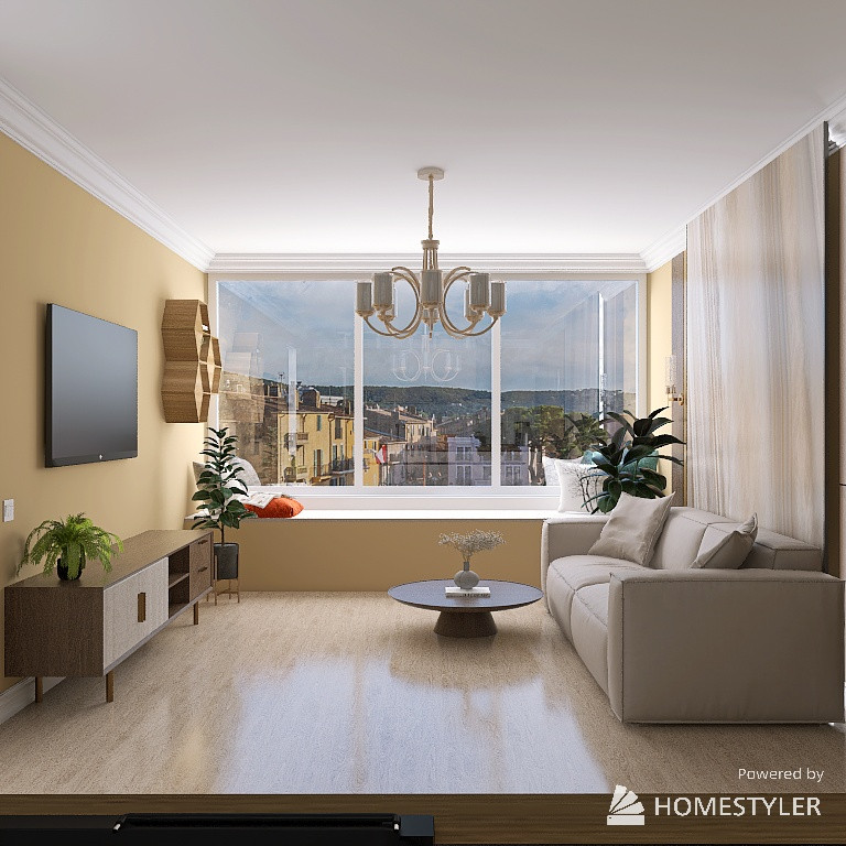 Квартира с разными стилями