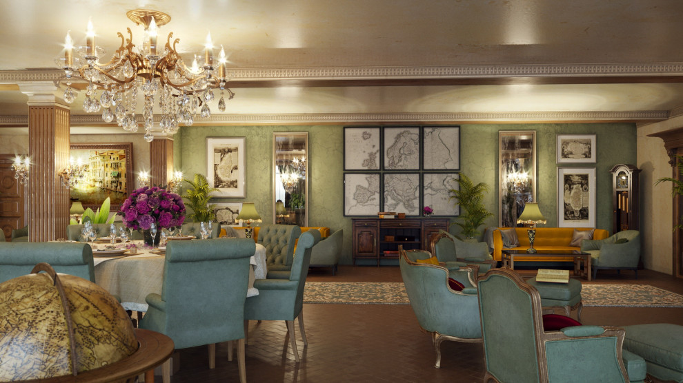 Нижний зал- Итальянский павильон