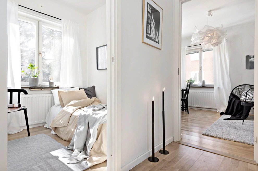 Small danish home design photo in Stockholm